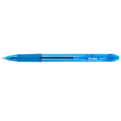 Ручка шариковая автоматическая PENTEL Fine Line 0.7 мм 1 шт цвет чернил: голубой BK417-S