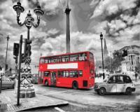 Лондонский автобус, картина по номерам, CV-GX8246