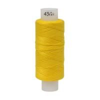 Швейные нитки (армированные) 45 ЛЛ 200 м 1 шт №0306 (163) желтый ШН-45ЛЛ-0306
