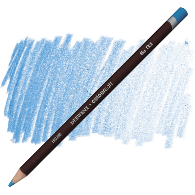 Карандаш цветной DERWENT Coloursoft №C330 Синий MP0700985