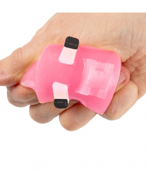 Игрушка-сквиш "ТапМи. Кубики" розовый AS-SQ006