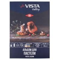 Альбом для пастели VISTA-ARTISTA 160 г/м2 A4 21 х 29.7 см склейка с одной стороны 18 л. 6 цв. Насыщенные тона PCPB-A4