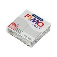 Полимерная глина FIMO Soft 57 г серый 8020-s-57-80