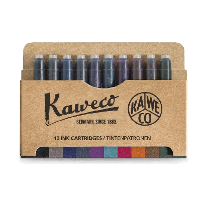 Набор картриджей KAWECO 10 цветов ассорти KAW-11000344