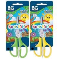 Ножницы детские BG "Sunshine" 13.5 см, ассорти, с усилителем RE-ND135 6521
