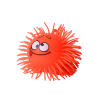 Игрушка Funny Toys Ёжка резиновый "Филя" 9 см световой SIM-3417276