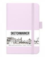 Блокнот для зарисовок SKETCHMARKER 140 г/м2 9 x 14 см 80 л, твердая обложка, Фиолетовый пастельный MP2314701SM