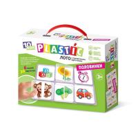 Лото 10KOR PLASTIC "Половинки" 36 карточек, 6 полей, 3+ KOR-04015