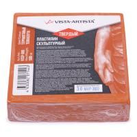 Пластилин скульптурный VISTA-ARTISTA 500 г №10 терракотовый твердый VSSP-500-10