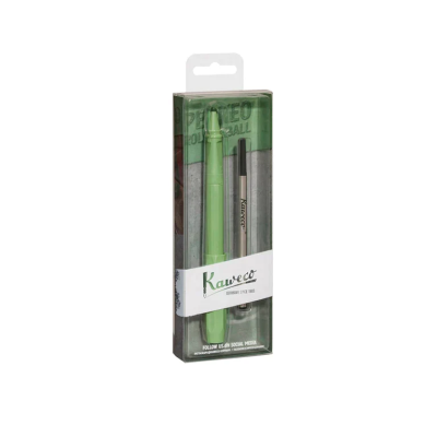 Ручка-роллер KAWECO PERKEO Jungle Green 0.7мм зеленый корпус в упаковке KAW-10002233