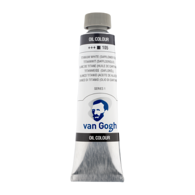 Краска масляная VAN GOGH туба 40 мл №105 Белила титановые MP02051053