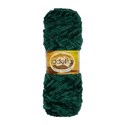 Пряжа ADELIA Dolly Velour 100% микрополиэстер 100 г 93 м ± 6 м