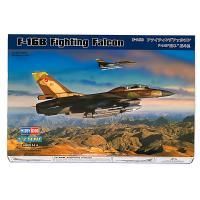 Сборная модель HobbyBoss Самолет F-16B Fighting Falcon 1/72