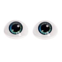 Глаза 11.6 x 15.5 мм (набор 10 шт) голубой SIM-7337982