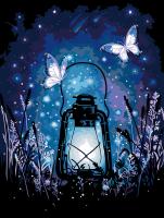 Набор для раскрашивания по номерам (со светодиодами) ФРЕЯ 40 х 30 см "Магический свет" PNB/PMDD-292