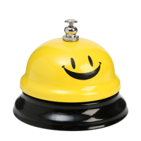 Звонок настольный "Смайл" 6 х 7.5 см, желтый SIM-1045935
