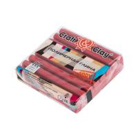 Полимерная глина CRAFT&CLAY 52 г №1077 брусничный CCH-52-1077