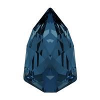 Стразы "Сваровски" 4707 цветн. 18.7 х 11.8 мм кристалл 1 шт т.синий (montana 207) 4707-207