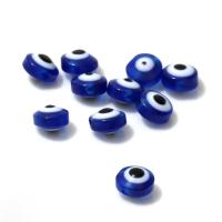 Бусины для творчества пластик "Глаз" плоский d 6 мм 10шт SIM-9905958