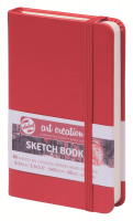 Блокнот для зарисовок ART CREATION 140 г/м2 9 x 14 см 80 л, твердая обложка, красный MP9314201M