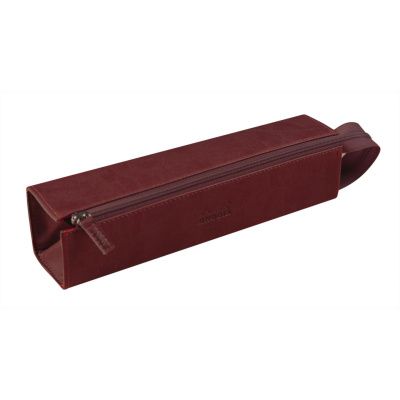 Пенал для карандашей RHODIARAMA 23 x 5 x 5 см, экокожа, бургунди RH-319027C
