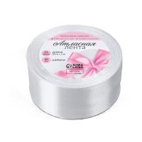 Лента атласная 40 мм x 23 ± 1 м, №01 белый SIM-1961201