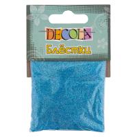 Блестки декоративные DECOLA размер 0.3 мм, 20 г, голубой радужный NP-W041-239-0,3
