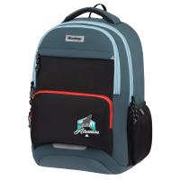 Рюкзак Berlingo ErgoSmart "City Traveler" 42 x 29 x 16 см, 2 отделения, 4 кармана, эргономичная спинка RE-RU-ES-2502