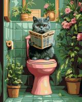 Набор для раскрашивания по номерам (холст на подрамнике) ФРЕЯ 50 х 40 см "Личное пространство" PNB/PL-344