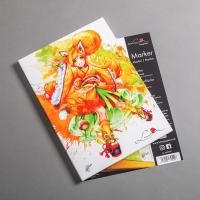 Блок бумаги для рисования маркерами LUMA Marker 180 г/м2 A5 40 л LU001003
