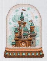 Набор для вышивания KLART "Волшебный замок" 13.5 x 17 см 8-536
