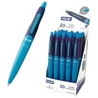 Ручка шариковая автоматическая MILAN "Capsule" синий, 1.0 мм RE-966880