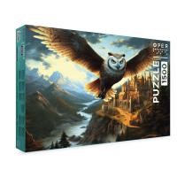 Пазл 1500 элементов ФРЕЯ "Сова над зачарованным замком" PZL-1500/31