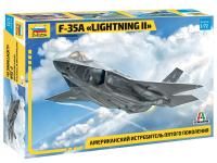 Сборная модель: Американский истребитель пятого поколения F-35A, З-7296