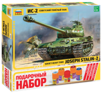 Сборная модель: Советский танк Ис-2, подарочный набор, З-3524ПН