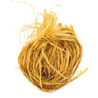 Лыко чесаное цветное Blumentag 30 г ± 5 г желтый LKB-30-01