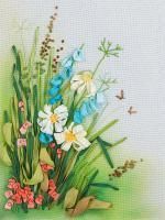 Набор для вышивания PANNA Живая картина. Полевые цветы. Ромашки JK-2061