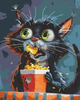 Набор для раскрашивания по номерам (холст на подрамнике) ФРЕЯ 50 х 40 см "Киносеанс" PNB/PL-347