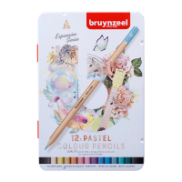 Набор цветных карандашей BRUYNZEEL Expression Colour Pastel 12 цветов в мет. коробке RT60312112