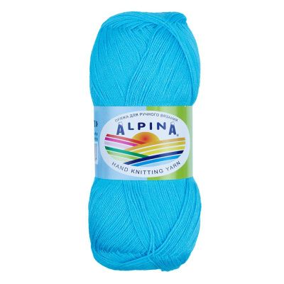 Пряжа ALPINA Viven 100% бамбук 1 х 50 г 400 ± 15 м №22 св.голубой ALP-VIV-22