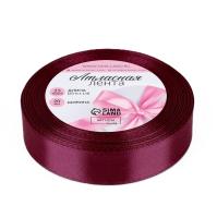 Лента атласная 20 мм x 23 ± 1 м, №165 бордовый SIM-1218298