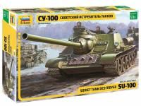 Сборная модель: Советский истребитель танков СУ-100 (масштаб 1:35), З-3688