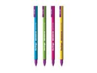 Ручка гелевая Berlingo "Color Stick" черная, 0.5 мм, корпус ассорти RE-CGp_50101
