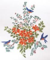 Набор для вышивания PANNA Цветы и птицы C-1308
