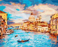 Картина по номерам: Очарование Венеции 40 x 50 см CV-GX22296
