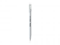 Ручка гелевая Berlingo "Brilliant Metallic" серебро металлик, 0.8 мм RE-CGp_40010