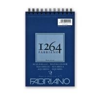 Альбом для акварели FABRIANO 1264 Watercolour 300 г/м2 14.8 х 21 см 20 л, спираль по короткой стороне MP19100648