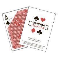 Колода пластиковых карт для покера Фабрика Покера с увеличенным индексом MAG004pf
