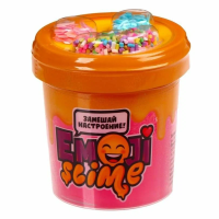 Игрушка в наборе Slime "Emoji-slime" 120 мл, розовый AS-S130-77