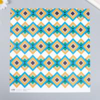 Бумага для скрапбукинга 5 л 30.5 x 32 см 180 г/м2 "Мозаика" SIM-7907949